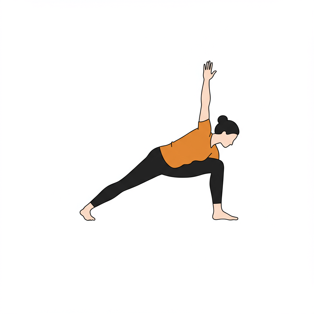 Boczna wrona (Parsva Bakasana)