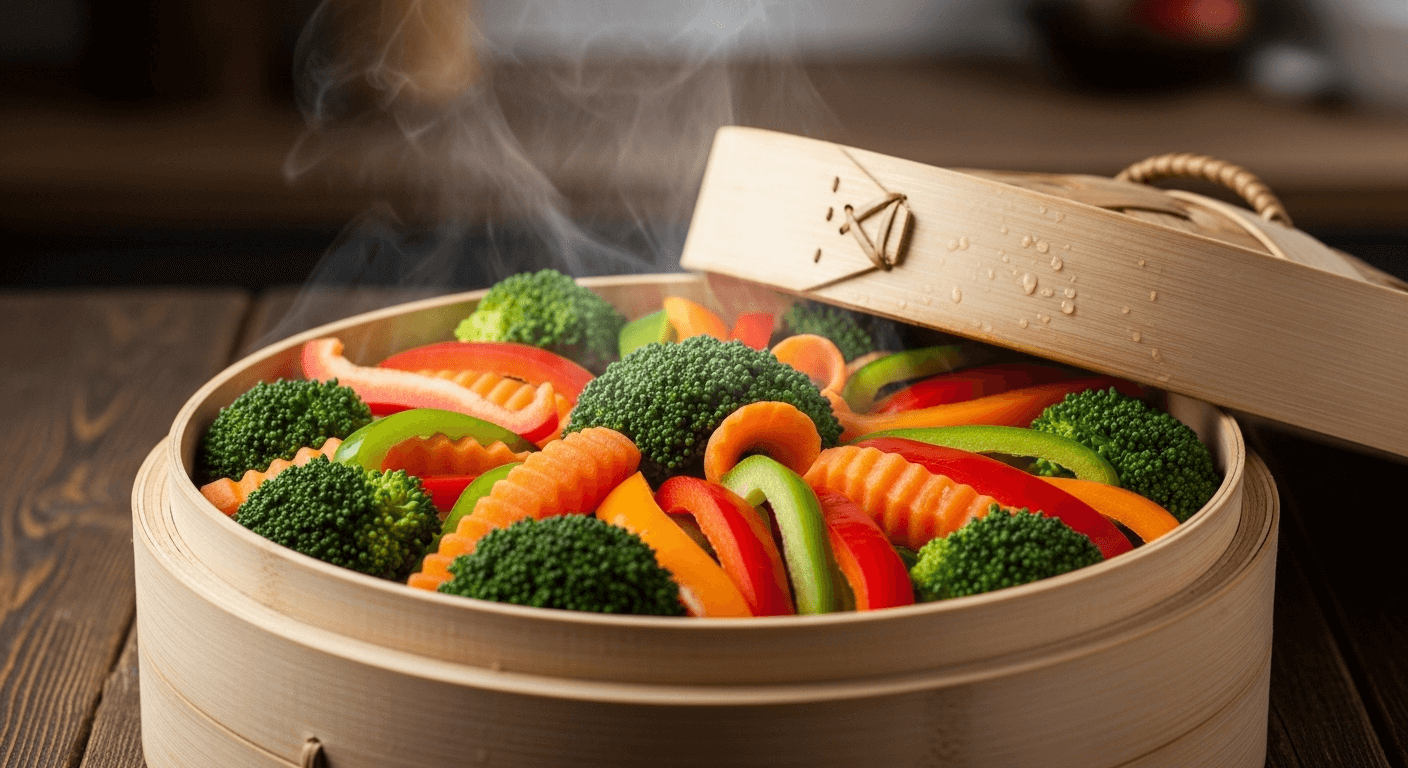 Dlaczego gotowanie na parze jest najzdrowszą metodą obróbki?