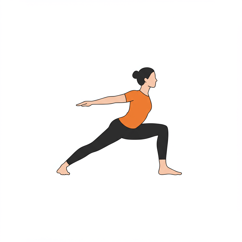 Kij z czterech podpór (Chaturanga Dandasana)