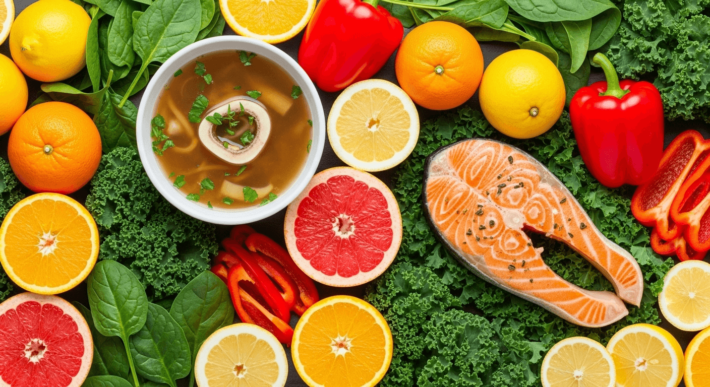 Jak naturalnie pobudzić produkcję kolagenu dietą?