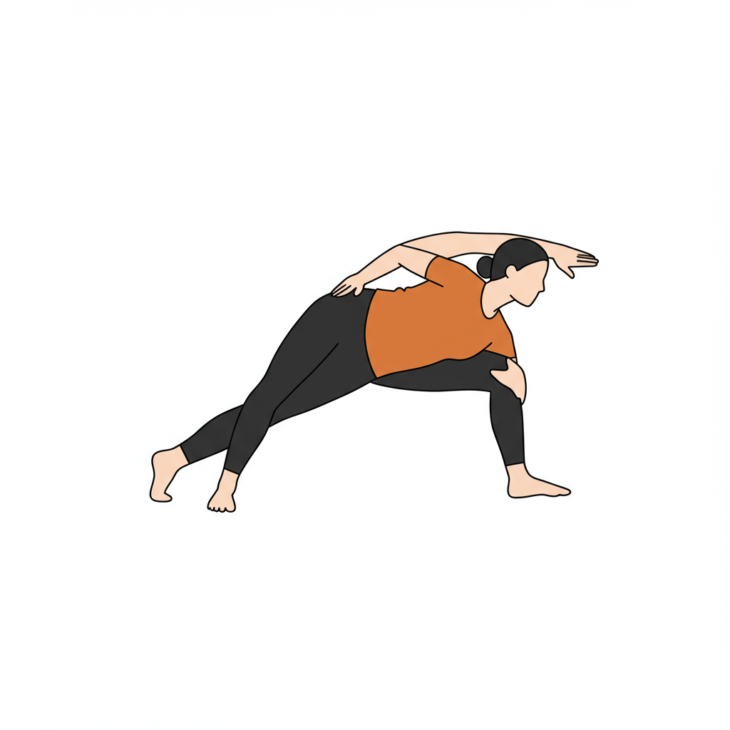 Leżący skręt (Supta Matsyendrasana)