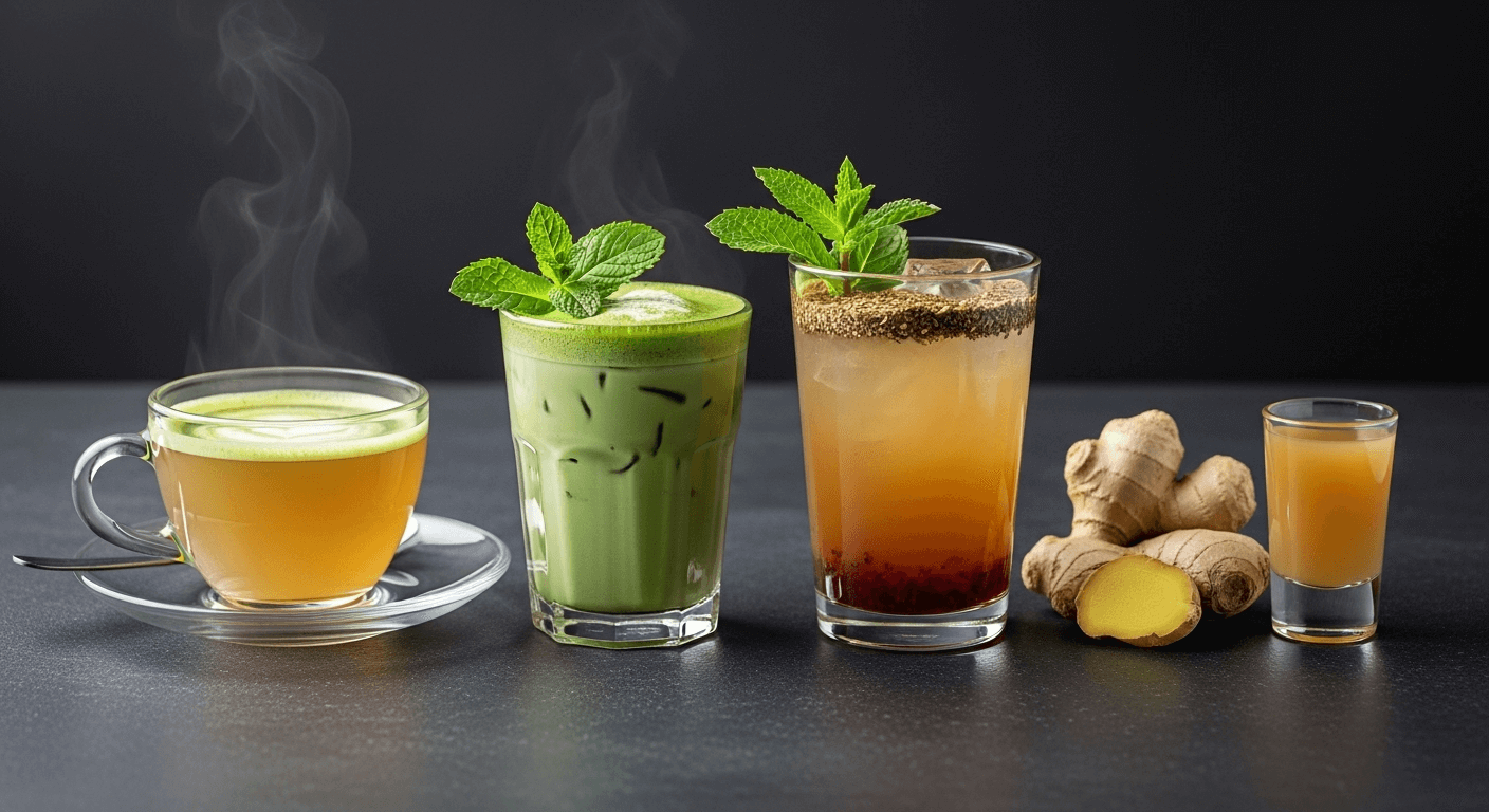 Zamiast kawy: naturalne napoje, które dodadzą ci energii Napoje energetyzujące