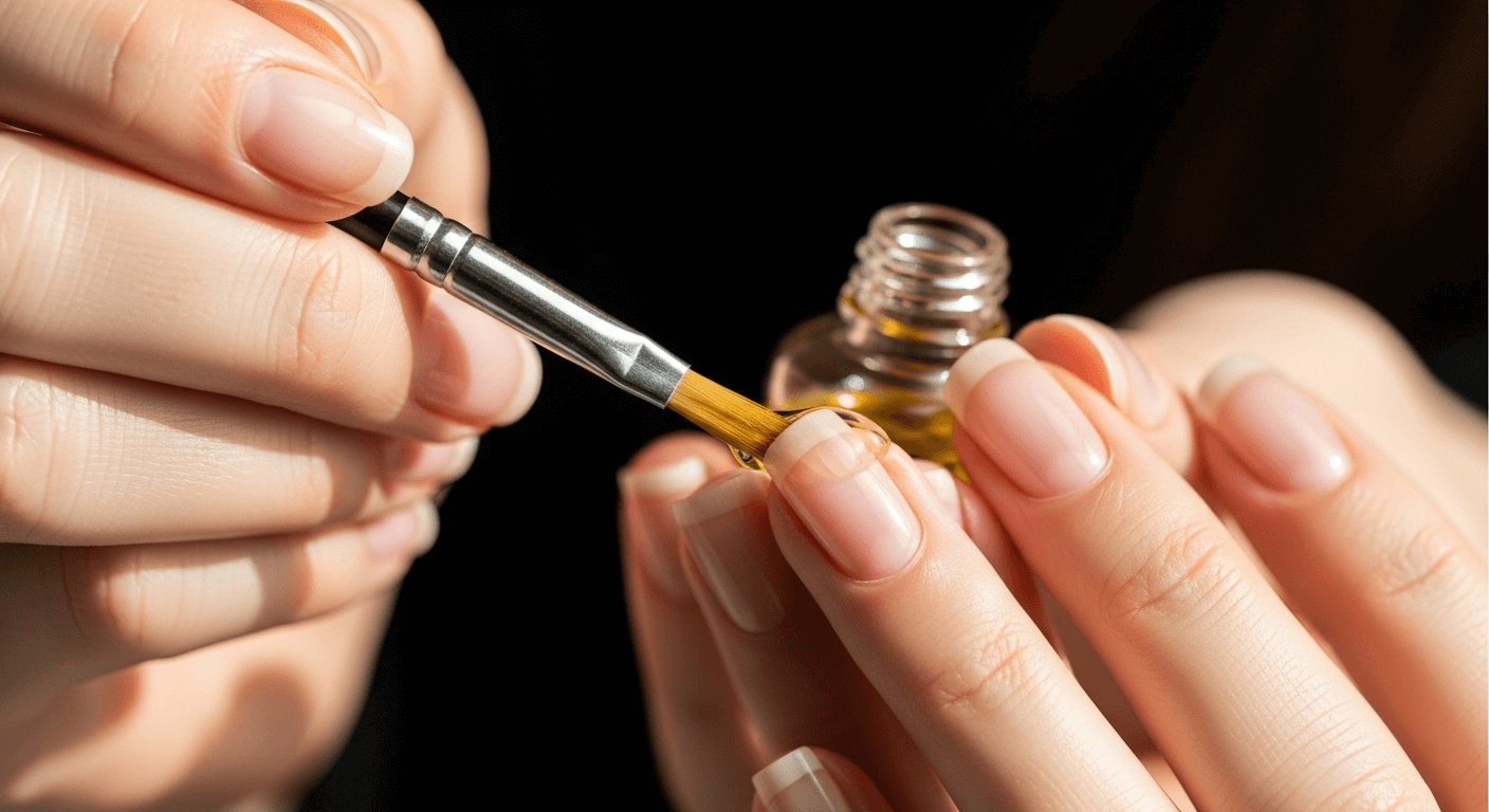 Jak zrobić domowy olejek do wzmacniania paznokci i skórek?