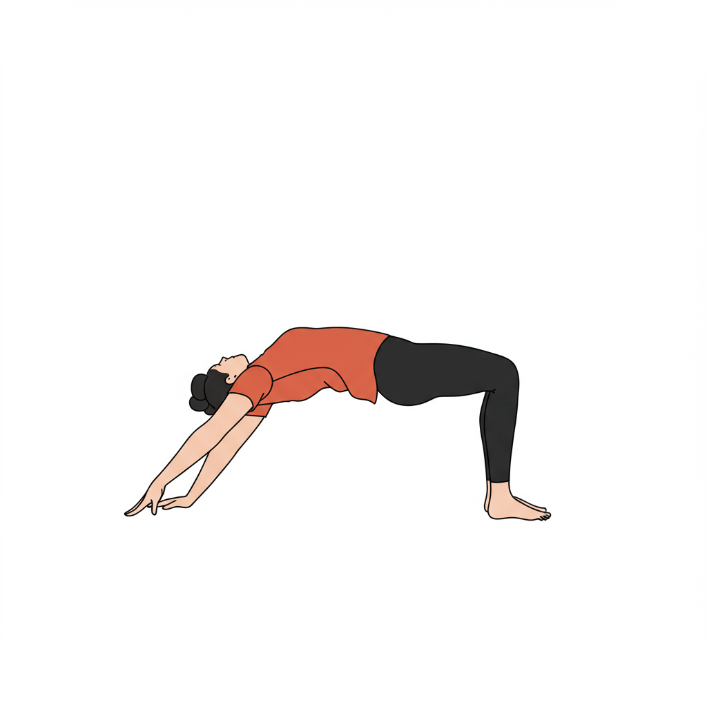 Devaduuta panna asana (pozycja upadłego anioła): poetycki balans na rękach i skręcie