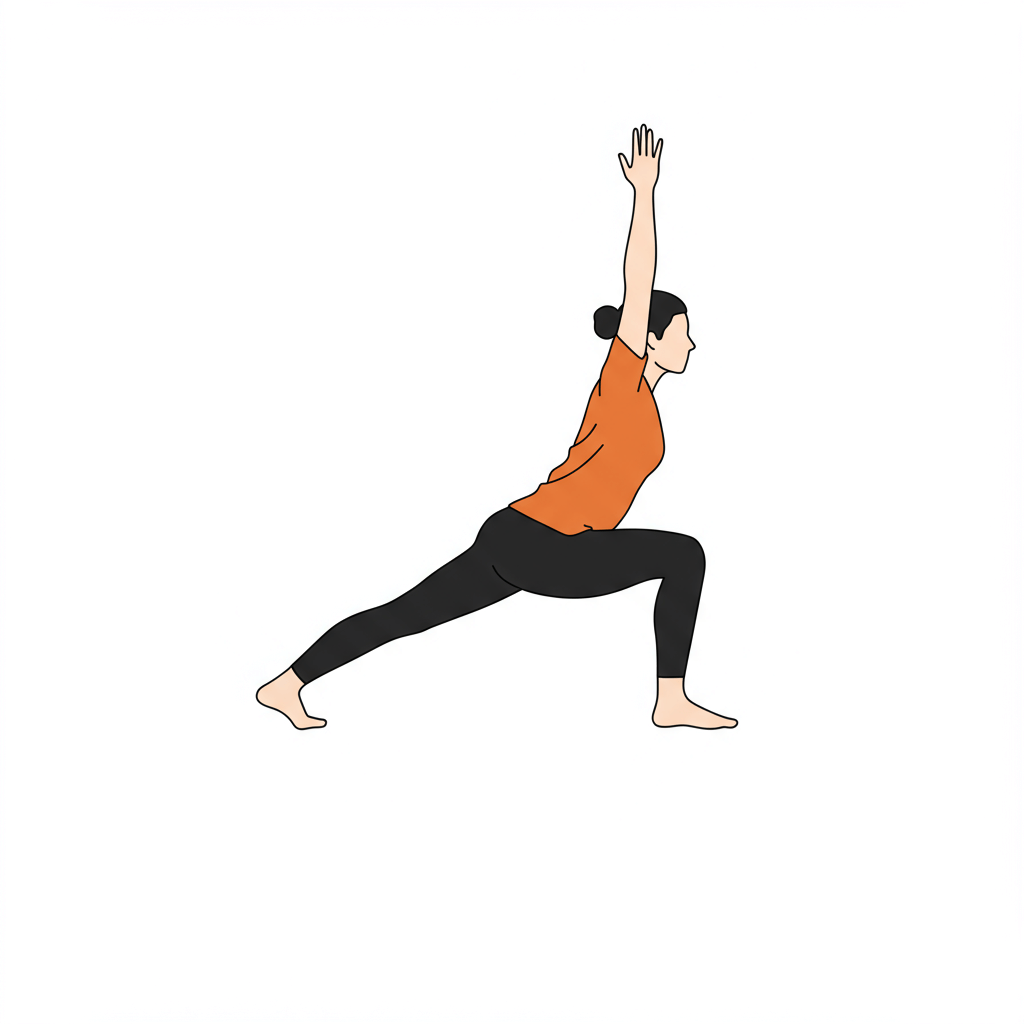 Pozycja dzikiej rzeczy (Camatkarasana)