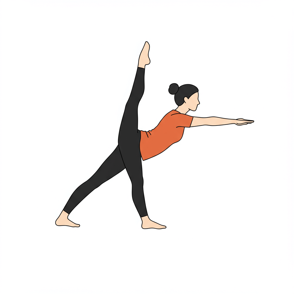 Pozycja orła (Garudasana)