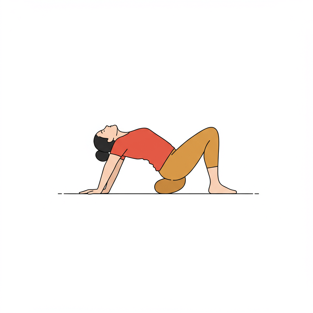 Pozycja supełka (Yoga Nidrasana)