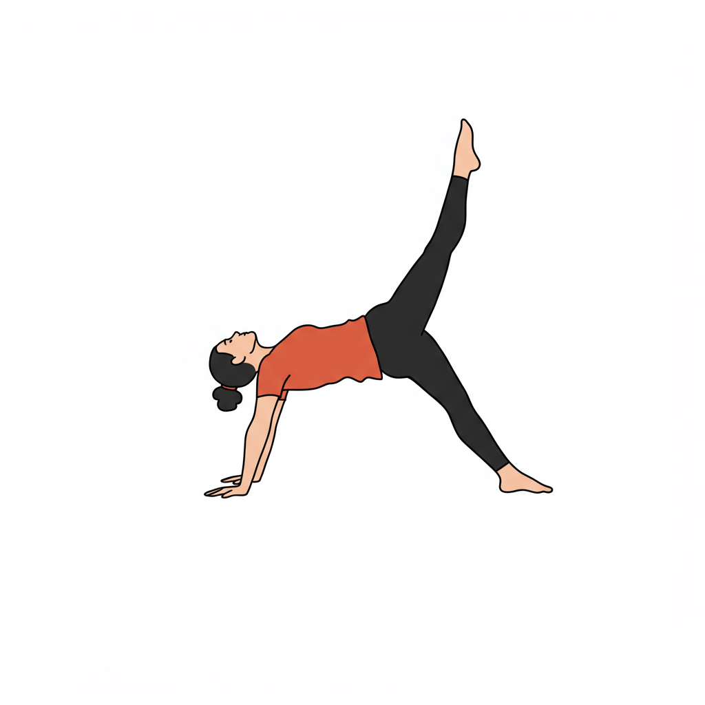 Pozycja szczęśliwego dziecka (Ananda Balasana)