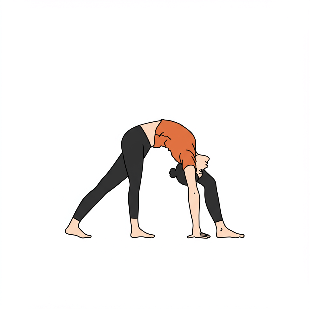 Skłon do przodu (Uttanasana)