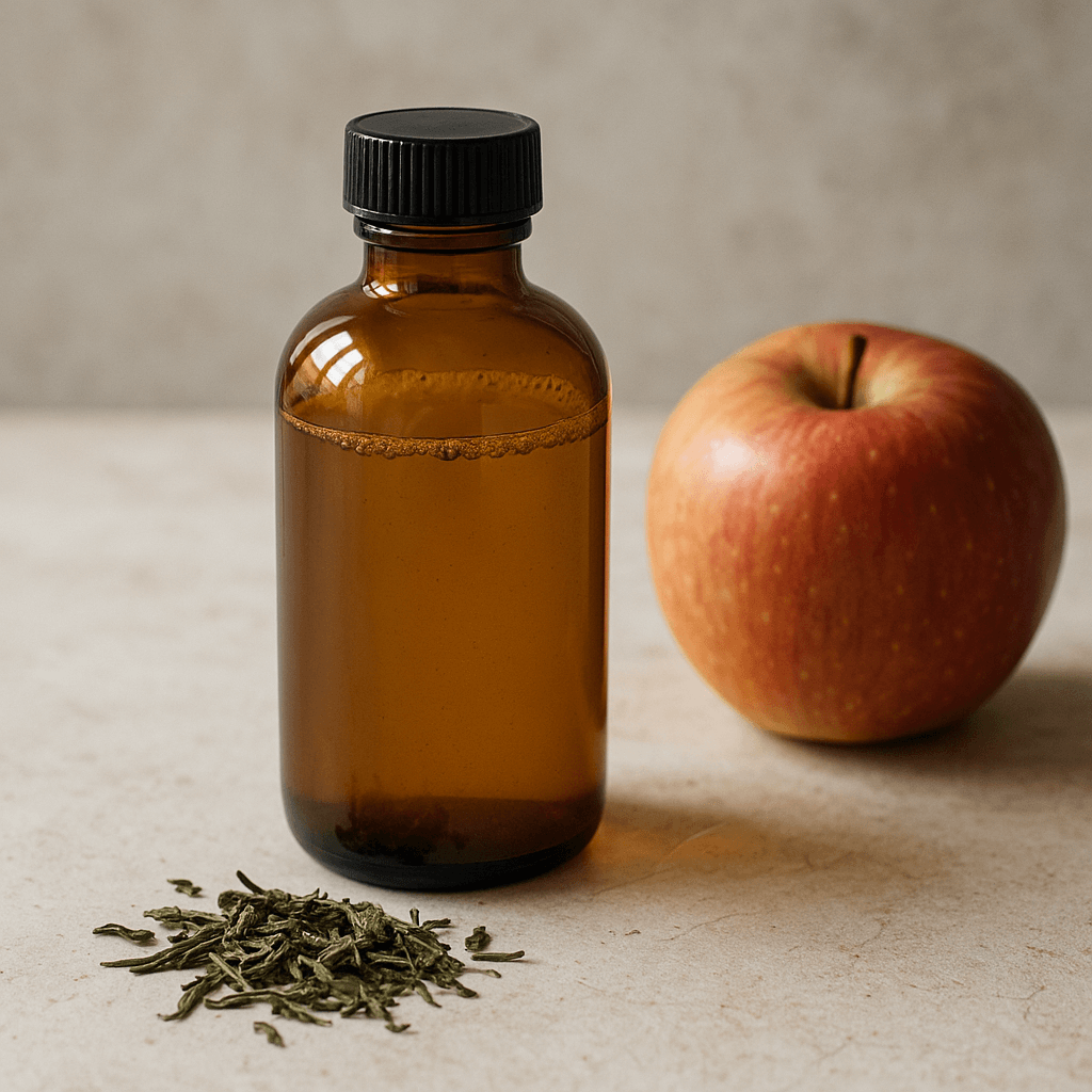 Jak zrobić domowy tonik z octu jabłkowego, który przywróci skórze pH?