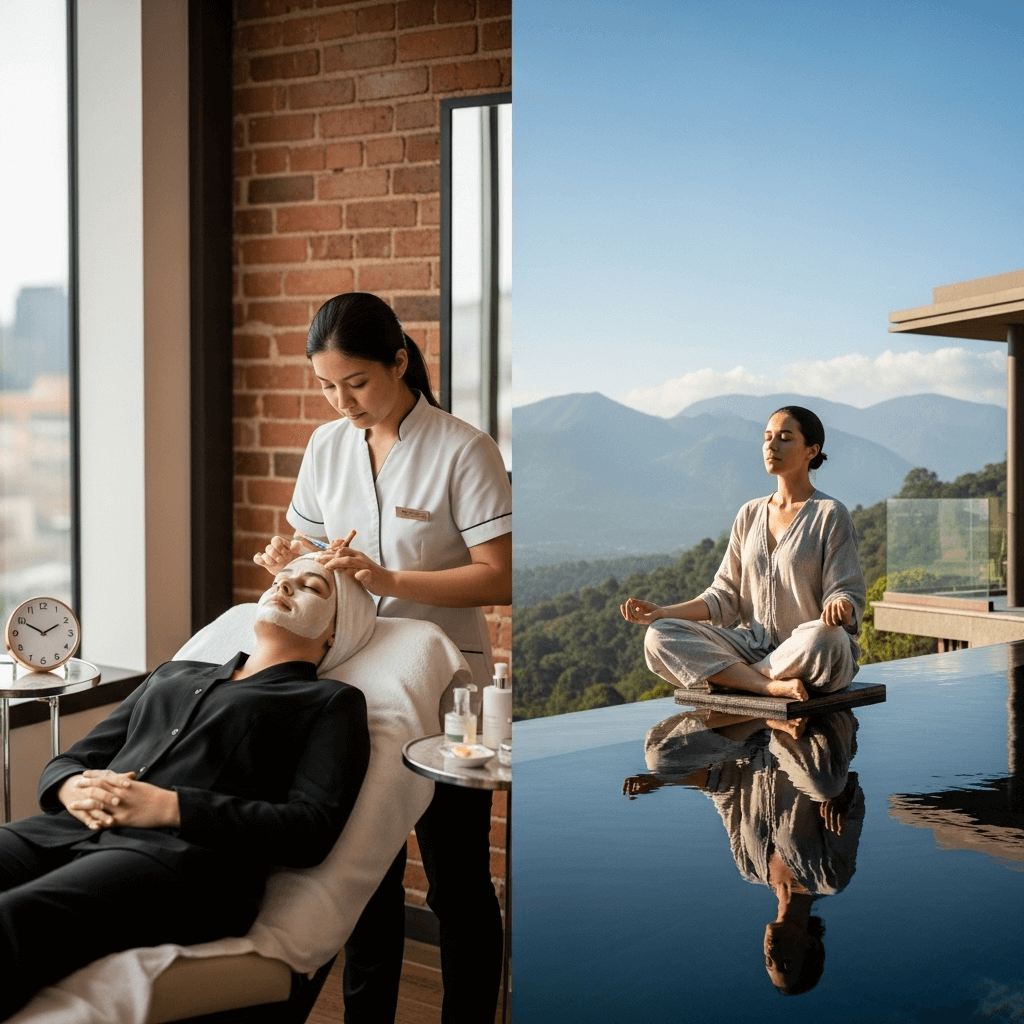 day SPA vs destination SPA
