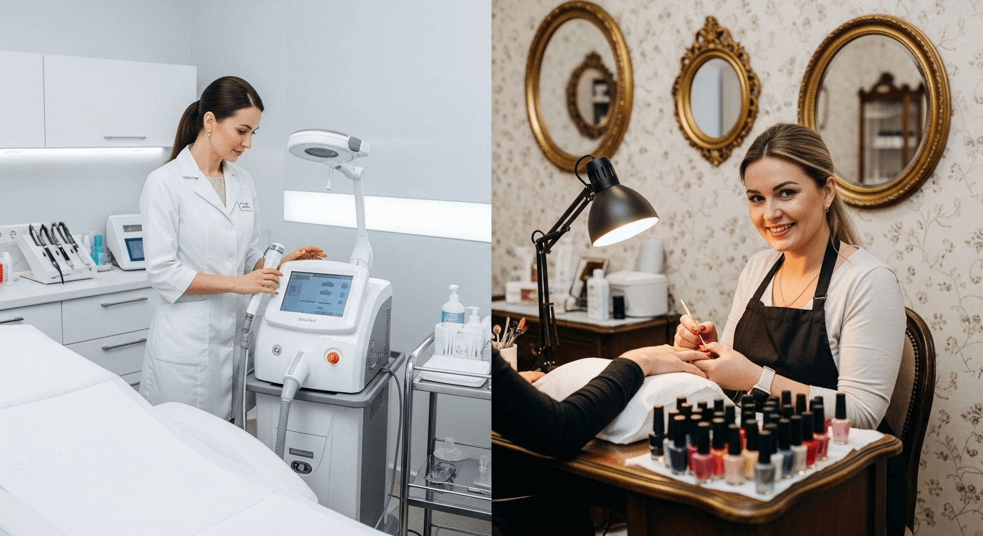 Różnice między kosmetyczką a kosmetologiem