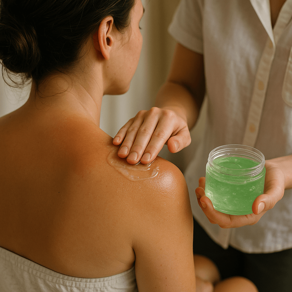 Jak dbać o skórę po opalaniu? zabiegi łagodzące w SPA pielęgnacja po opalaniu