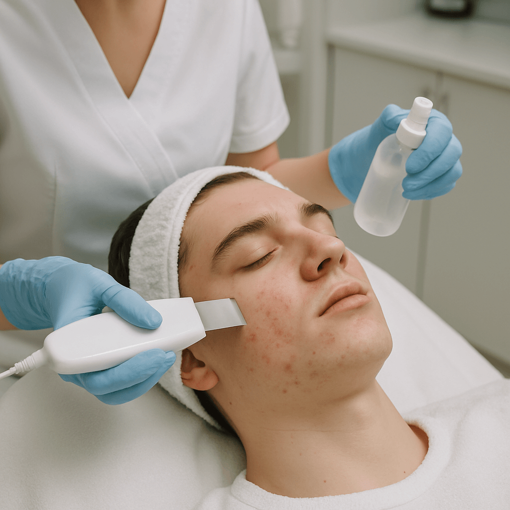 Pielęgnacja skóry trądzikowej w gabinecie kosmetycznym