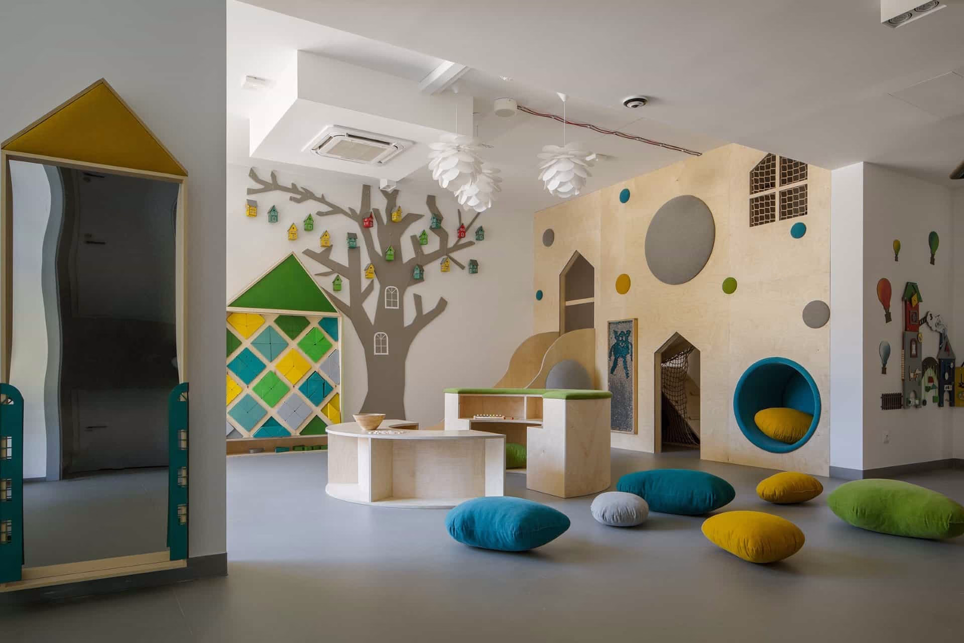 Hotel z salą zabaw dla dzieci nad morzem